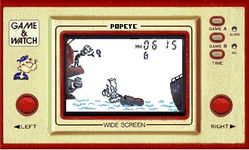 Popeye (Widescreen) sur Nintendo Game and Watch